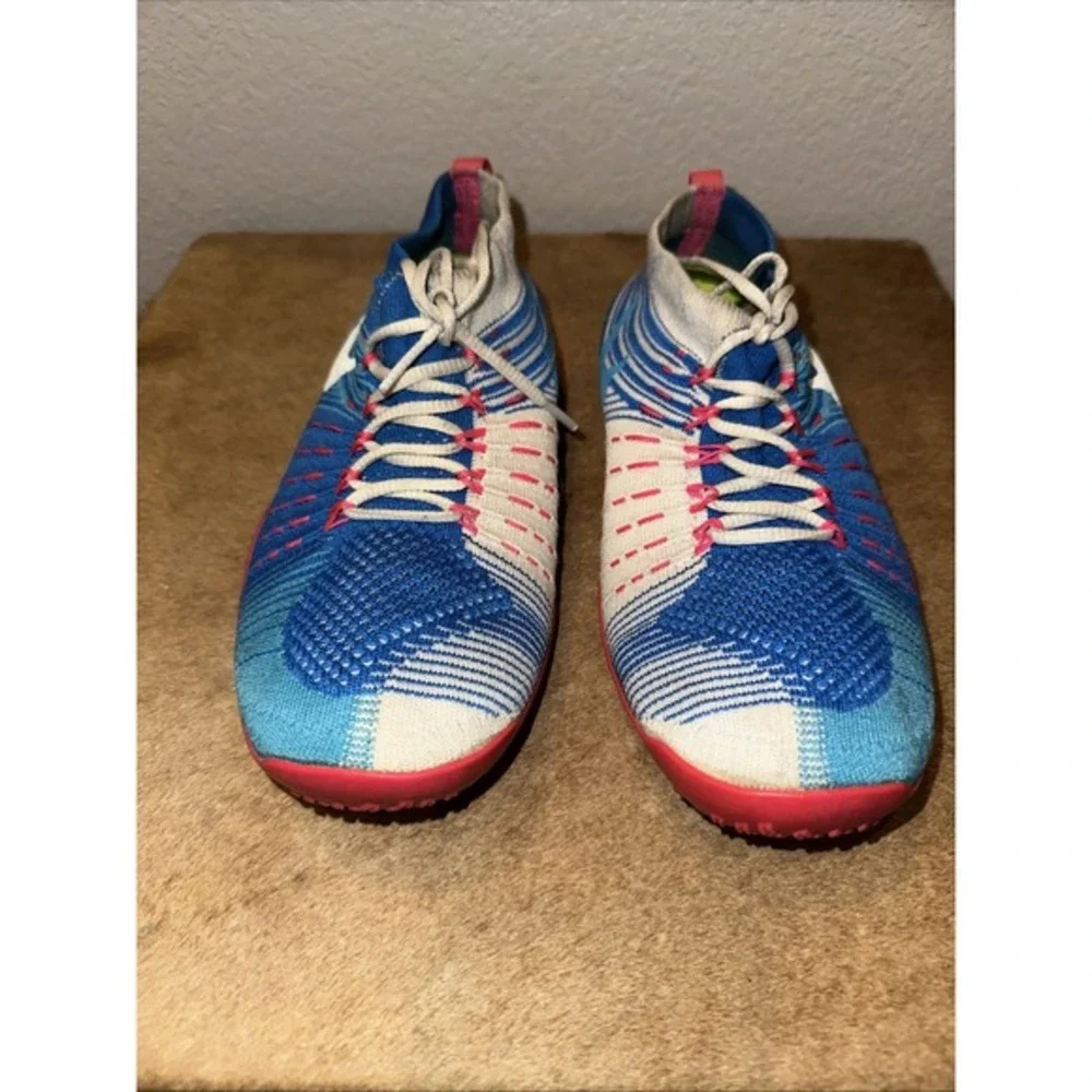 Nike Womens Free Hyperfeel Cross Minimalist Shoes‎ Blue Pink Sz 8 638348-400